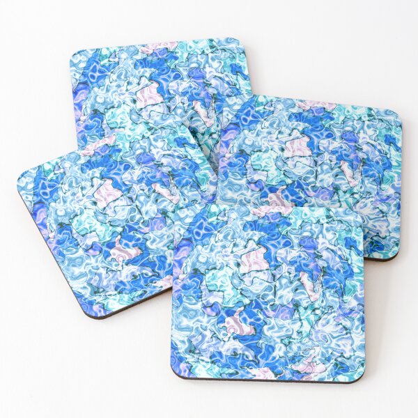 Item preview, Abstract blue pattern  designed and sold by valdegilde.