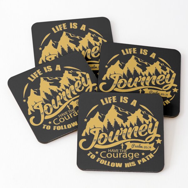 Item preview, Life is a Journey have the Courage designed and sold by teeuniq.
