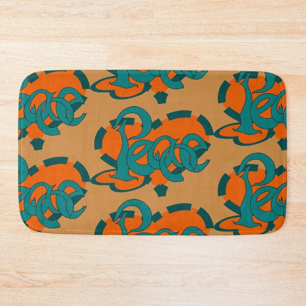 Item preview, Peace Calligraffiti Hippie Loveheart - Teal designed and sold by PATRICIA CASTILLA PEREZ.
