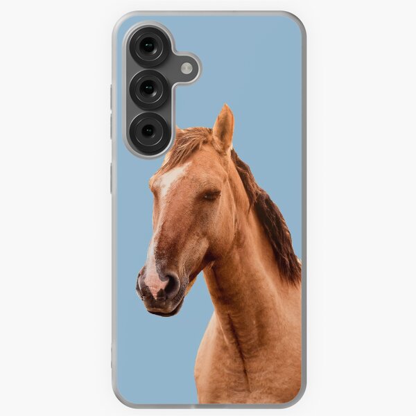 Aperçu de l'œuvre Beau cheval brun (bleu clair BG) créée et vendue par FilipeFerreira.