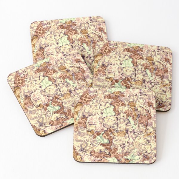 Item preview, Abstract golden brown pattern  designed and sold by valdegilde.