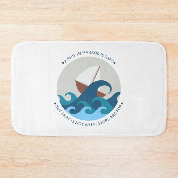 Item preview, A ship in harbor is safe designed and sold by ann-rae.