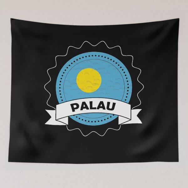 Item preview, Palau Emblem-Badge-Flag designed and sold by Gina-Driada.