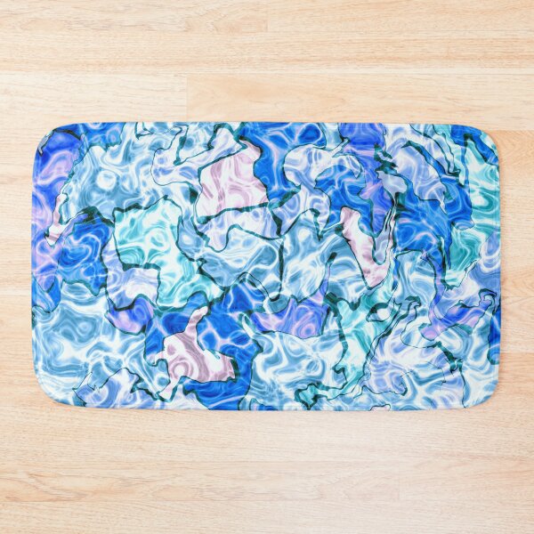 Item preview, Abstract blue pattern  designed and sold by valdegilde.