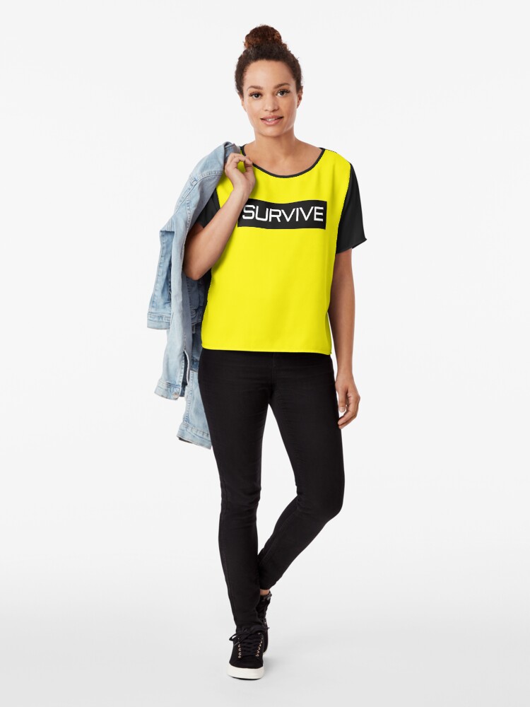 Alternative Ansicht von SURVIVE Chiffon Top
