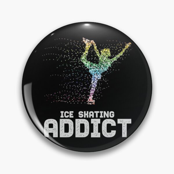 Item preview, Ice Skating Addict designed and sold by apathdigo.