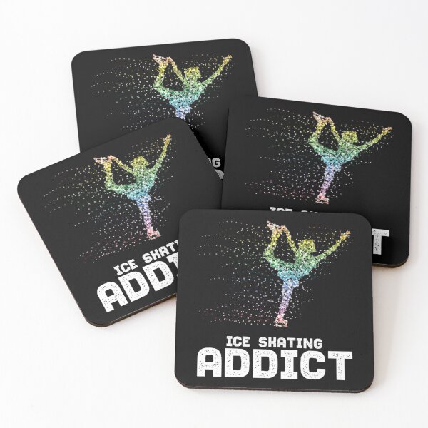 Item preview, Ice Skating Addict designed and sold by apathdigo.