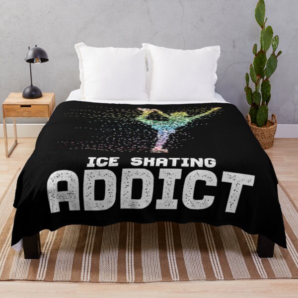 Item preview, Ice Skating Addict designed and sold by apathdigo.
