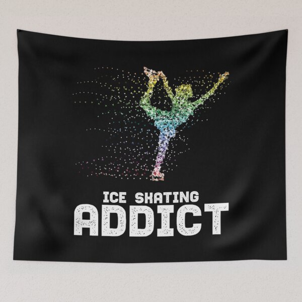 Item preview, Ice Skating Addict designed and sold by apathdigo.