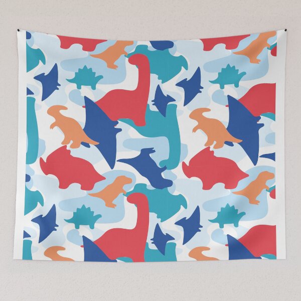 Item preview, Dinosaurs Camo Colourful designed and sold by Jelly Bear.