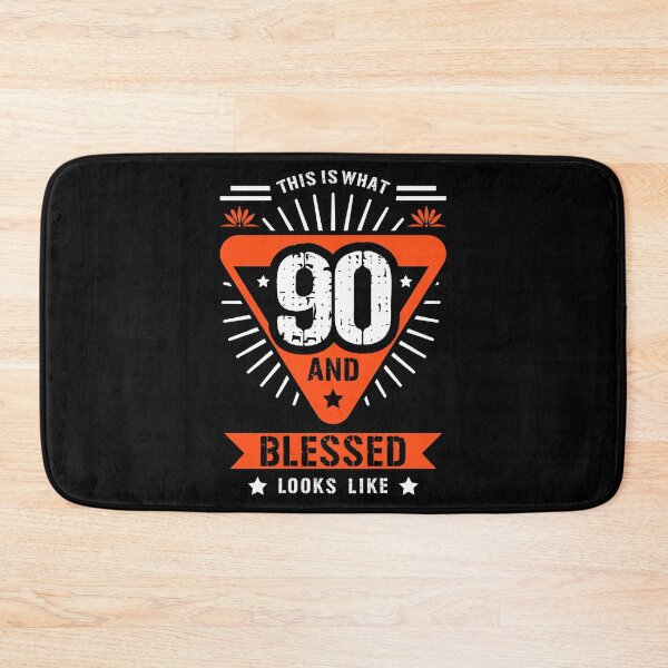 Item preview, This Is What 90 And Blessed Look Like 90th Birthday Party Blow Candle Celebrate 90 Years Old Cake Party Blas designed and sold by shirti.