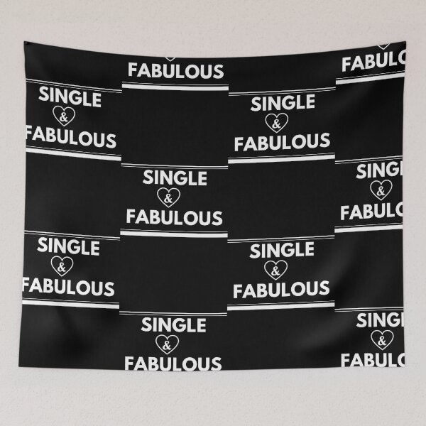 Item preview, Singles day design - Single and fabulous designed and sold by Fortified.