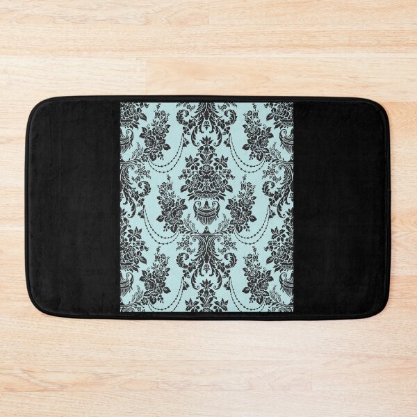 Item preview, Geometric Blue & Bblack Damask Abstract Beautiful Vintage Pattern Art Design designed and sold by Shop signer.