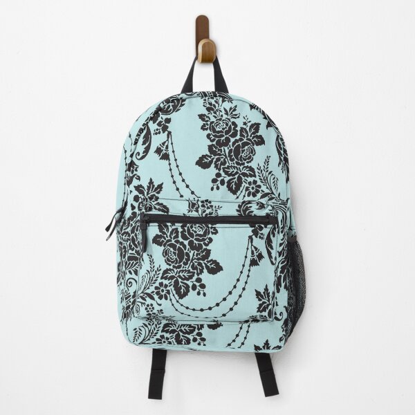 Item preview, Geometric Blue & Bblack Damask Abstract Beautiful Vintage Pattern Art Design designed and sold by Shop signer.