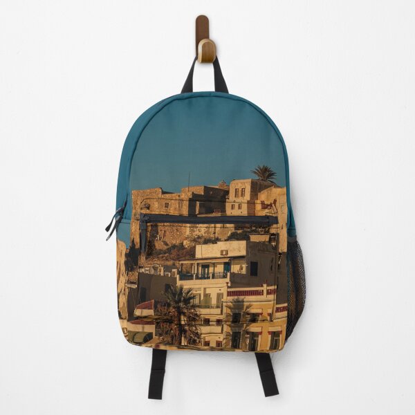 Item preview, Greek Buildings at Sunset in Naxos, Greece designed and sold by JarbasVisuals.