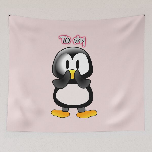Item preview, Too shy penguin designed and sold by Nesro34.