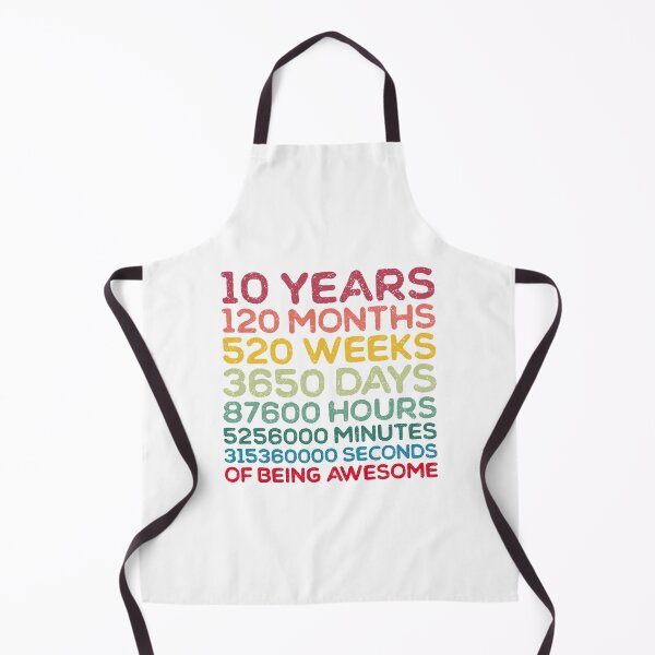 Item preview, 10 Years of being awesome Birthday Gift designed and sold by ambaart.