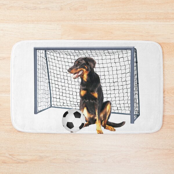 Item preview, Doberman Dog - Football soccer goal designed and sold by Move-Art.