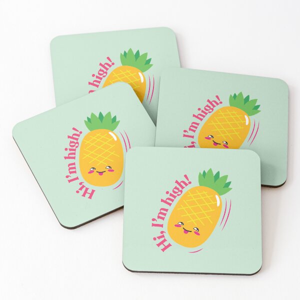 Artikelvorschau, Lustige Ananas - Hoch, ich bin hoch! entworfen und verkauft von Exertion.