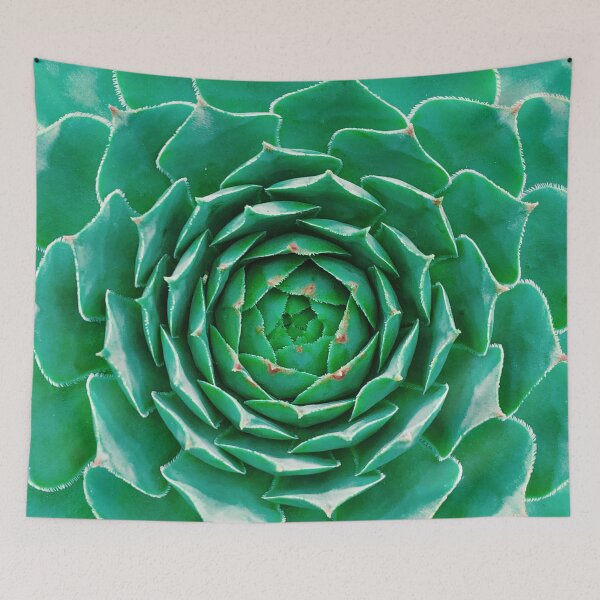Item preview, Perfectly symmetrical green succulent designed and sold by DeVeauDesign.