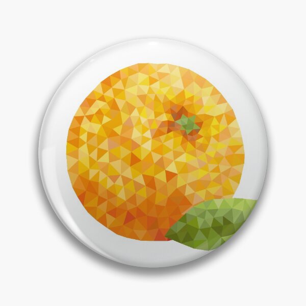Item preview, Low poly orange designed and sold by ann-rae.