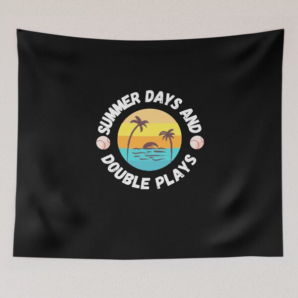 Item preview, Summer Days And Double Plays designed and sold by AMINE  ★★★★★.