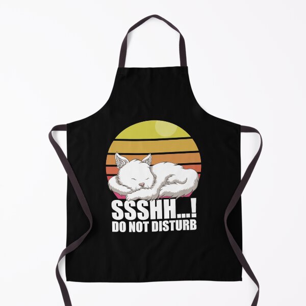 Item preview, White cat sleeping, do not disturb designed and sold by JeremyMadaci.
