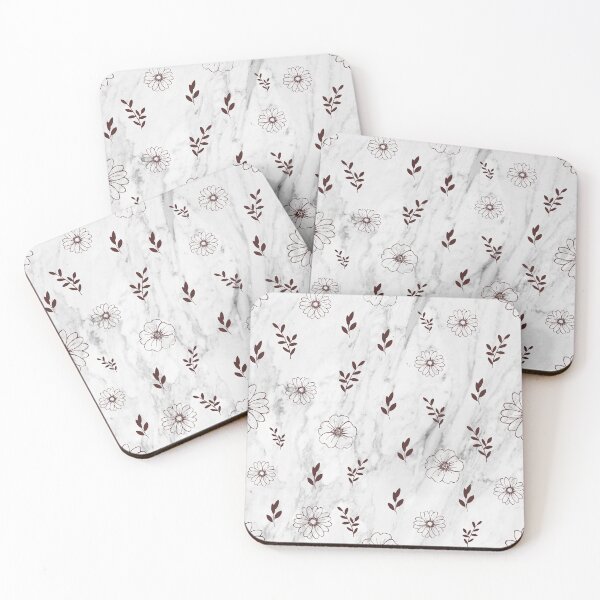 Item preview, Floral In Marble Background designed and sold by Trisha Banlasan.