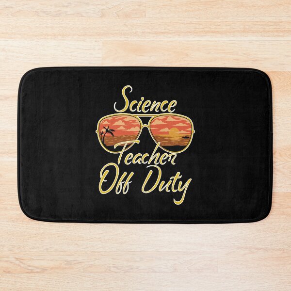 Item preview, Science Teacher Off Duty Sunglasses Beach Sunset,funny retired teacher gift designed and sold by Theobsessed01.