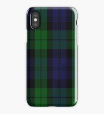 01687 Black Watch Military Tartan iPhone Case