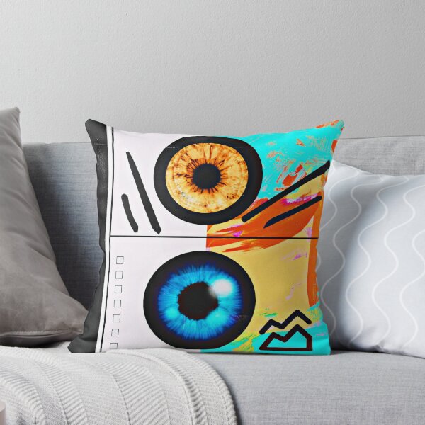 Item preview, Diseño de color de globo ocular abstracto digital designed and sold by Madi Rae.