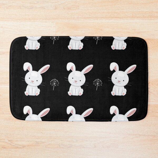 Item preview, Cute White Rabbit Pattern  designed and sold by Hairball-Pets.