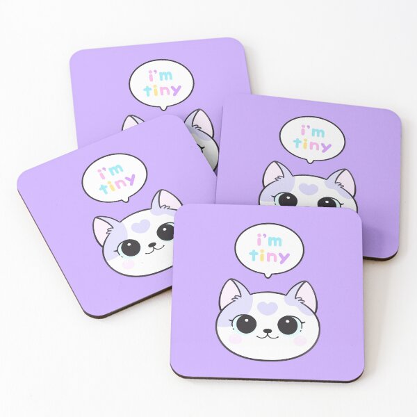 Item preview, I'm Tiny Kitty // Purple | Nikury designed and sold by nikury.