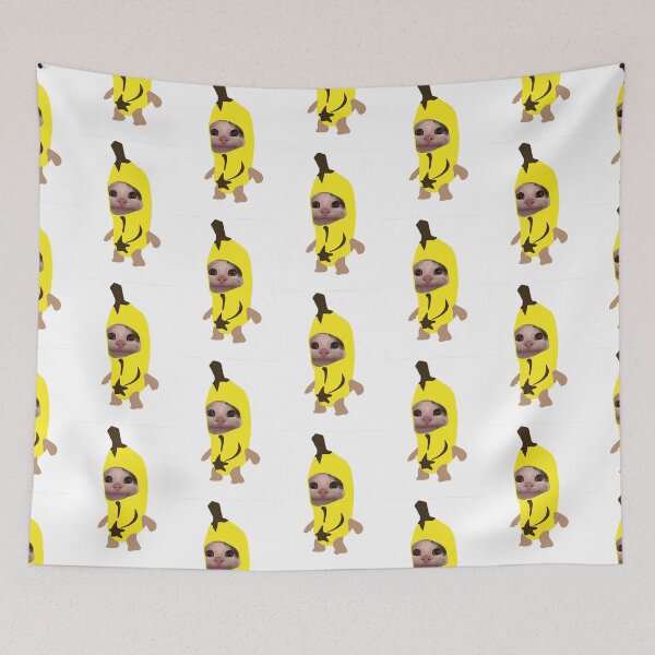 Item preview, Personification cat banana designed and sold by lolliesonsunday.