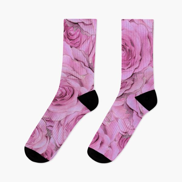 Artikelvorschau, Opulentes Rosenmuster in Rosa entworfen und verkauft von MarionsArt.