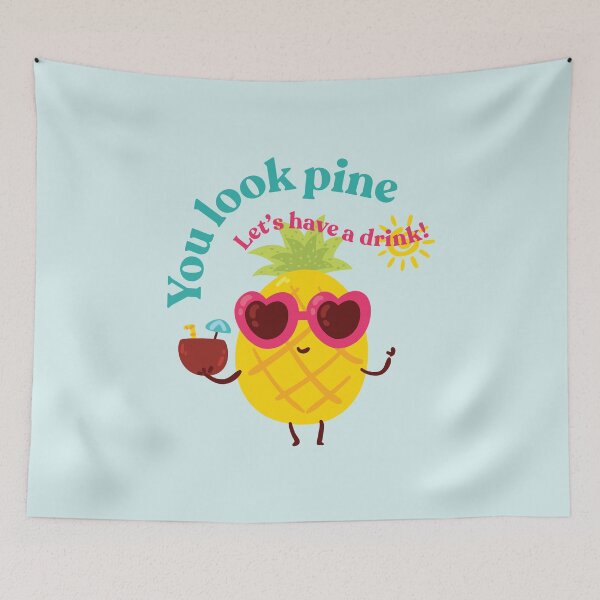 Item preview, Funny Pineapple - You Look Pine! designed and sold by Exertion.