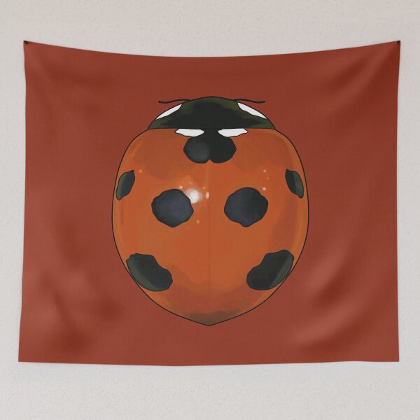Item preview, Red ladybug - SMALL - (Coccinella septempunctata) designed and sold by LaurasNature.