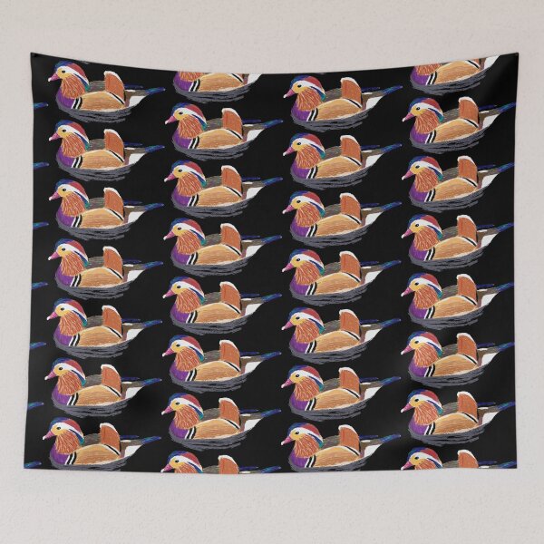 Item preview, Nice Artwork showing a swimming Mandarin Duck I designed and sold by JD's Shop.
