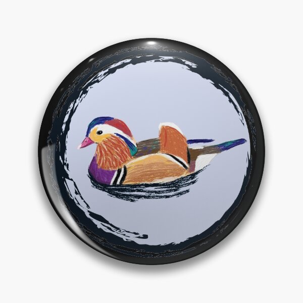 Item preview, Nice Artwork showing a swimming Mandarin Duck II designed and sold by JD's Shop.