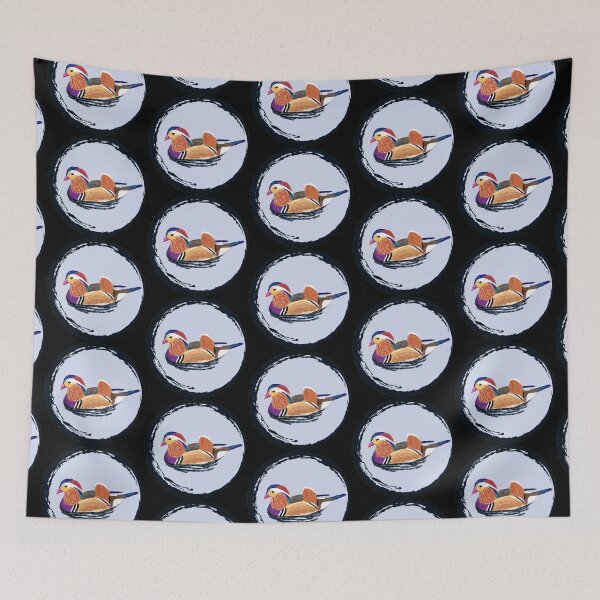 Item preview, Nice Artwork showing a swimming Mandarin Duck II designed and sold by JD's Shop.