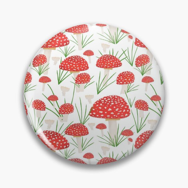 Artikelvorschau, Red Fly Agaric Pilz und Gras entworfen und verkauft von OneLook.