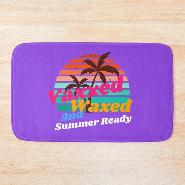 Item preview, Vaxxed and Waxed Colorful Summer Design designed and sold by renderhouseart.
