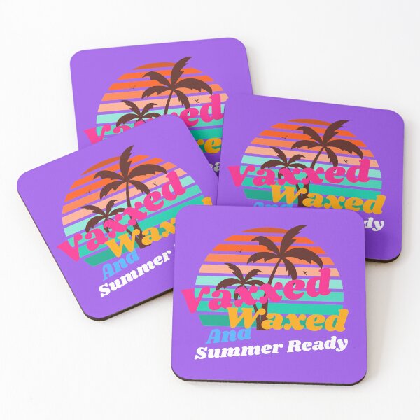 Item preview, Vaxxed and Waxed Colorful Summer Design designed and sold by renderhouseart.