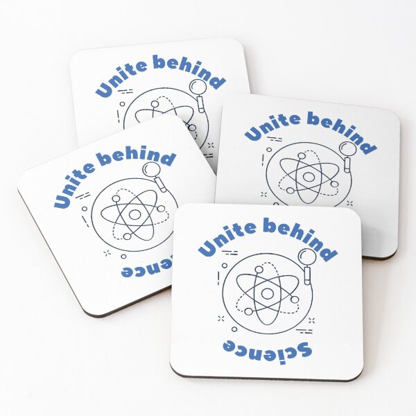 Item preview, unite behind the science, science rock  designed and sold by Yellowsprint.