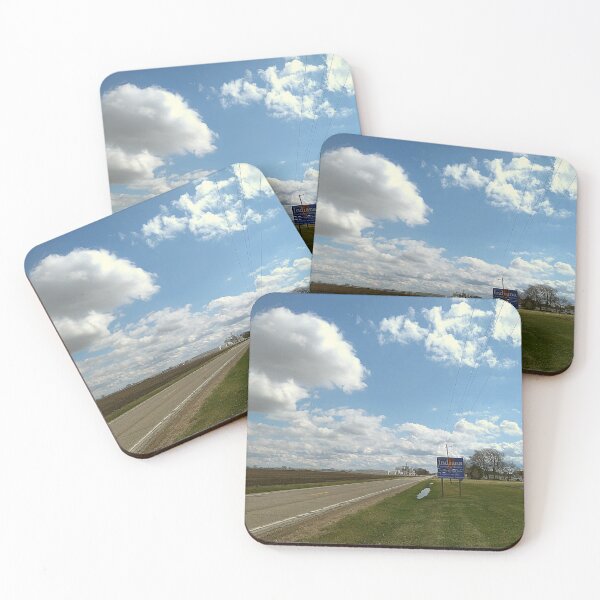 Item preview, Welcome to Indiana Sign Along a Two Lane Highway on a Cloudy Afternoon designed and sold by Mothe3rd.