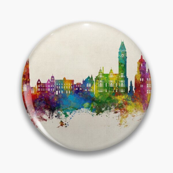 Item preview, Wakefield England Skyline designed and sold by ArtPrints.