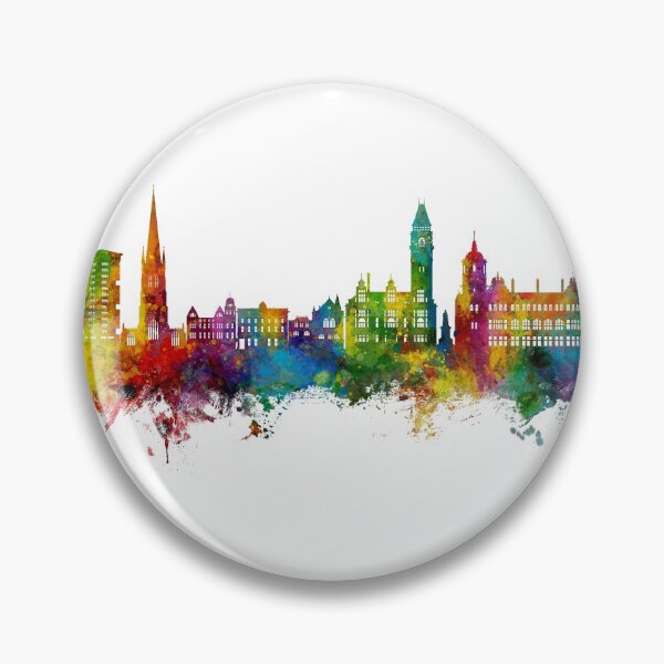 Item preview, Wakefield England Skyline designed and sold by ArtPrints.
