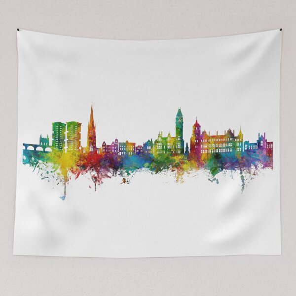 Item preview, Wakefield England Skyline designed and sold by ArtPrints.