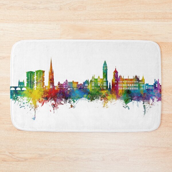 Artikelvorschau, Wakefield England Skyline entworfen und verkauft von ArtPrints.