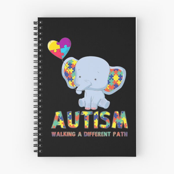 Item preview, Autism Elephant Walking A Different Path For Kids designed and sold by JacquelineEl.